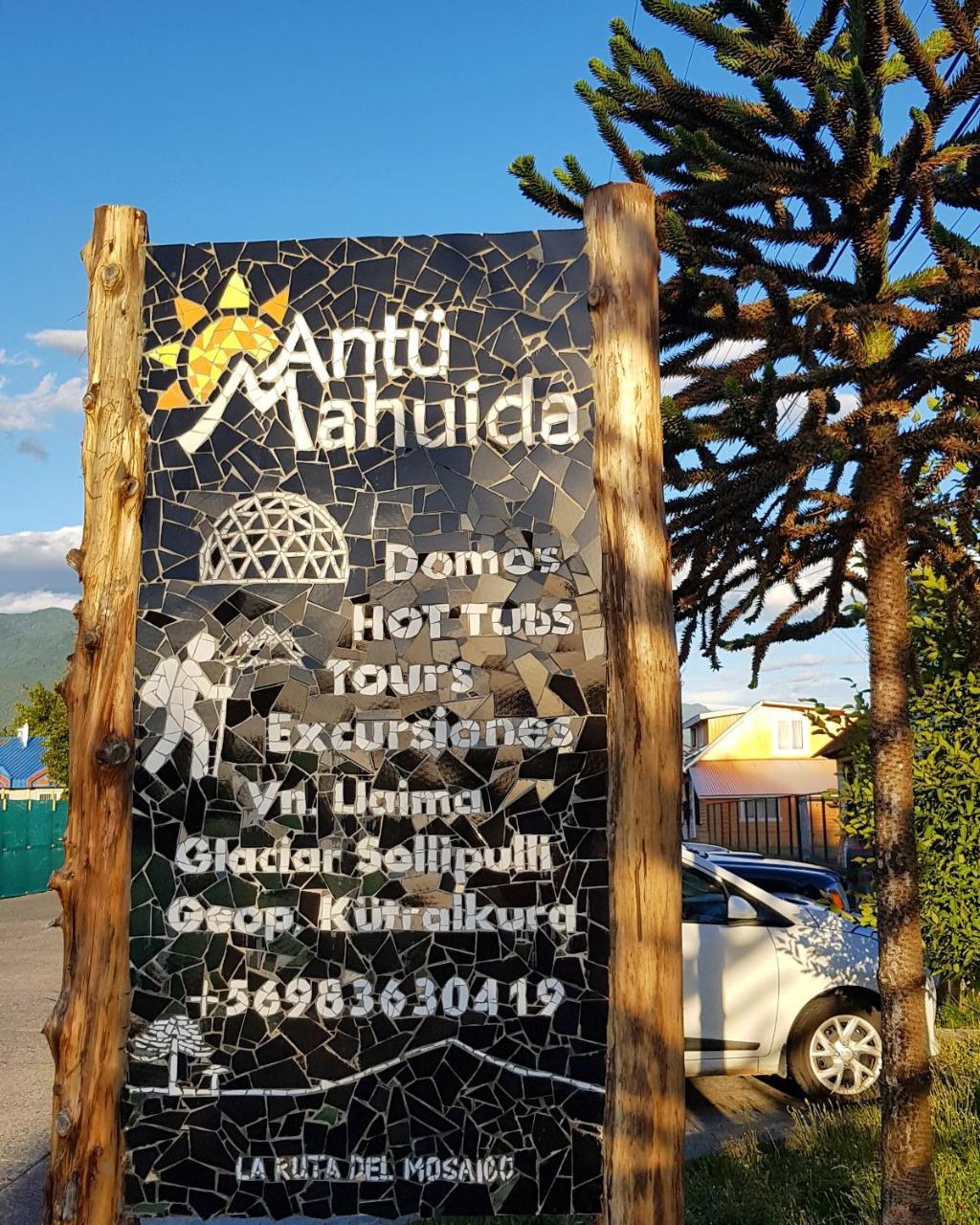 Antu Mahuida Domos Y Habitaciones Melipeuco Extérieur photo