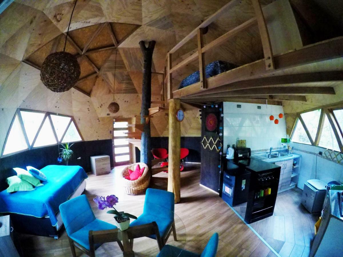 Antu Mahuida Domos Y Habitaciones Melipeuco Extérieur photo